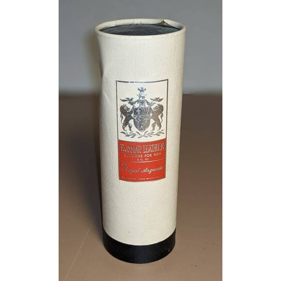 Royal Agenda Vintage Russian Leather Cologne for Men 4 Oz Almost Full Bottle